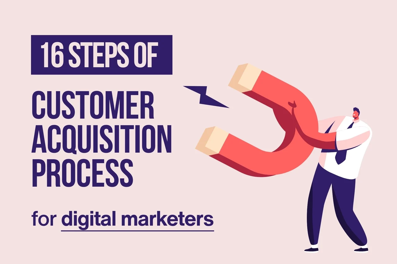 16 Steps of Customer Acquisition Process for Digital Marketers
